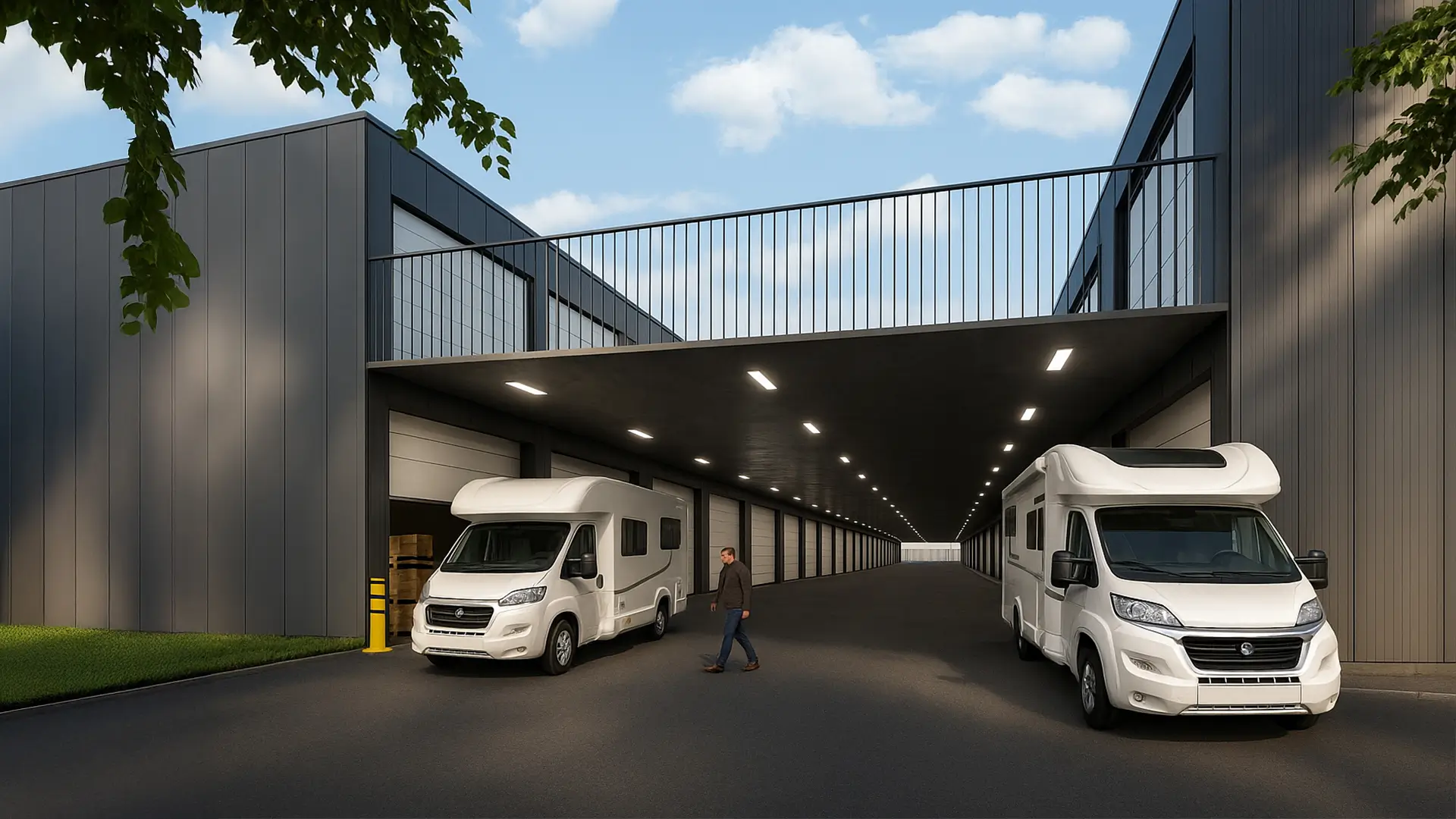 Camperstalling in Wageningen